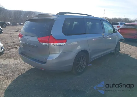 2014 Toyota Sienna Xle 7 Passenger из США, поврежденный, VIN 5TDDK3DC1ES088787